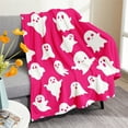 thumbnail image 3 of Halloween Blanket Blanket Halloween Blanket Warm Flannel Bed Blanket Cute Halloween Blanket Suitable For Chairs Sofas Bedrooms Living Rooms Blanket for Two Full Bed Blanket Fuzzy Throw Blankets Throe, 3 of 3