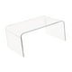 thumbnail image 5 of Mesa de centro de acrílico, mesa auxiliar, decoración, muebles de acrílico, mesa de piso multiusos para 40x30x20cm, 5 of 9