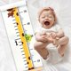 thumbnail image 3 of Growth Chart for Kids,Baby Height Growth Chart for Wall,Chart Hanging Ruler Decals Canvas and Wood Measure Wall Ruler for Children 79" x 7.9-Giraffe, 3 of 4