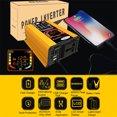 thumbnail image 2 of Inversor De Coche Inversor de coche de 6000W inversor de corriente Digital USB Dual DC 12V a AC 110V 220V para RV, 2 of 9