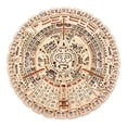 thumbnail image 1 of Wood Trick 3D Mayan Wall Calendar Wooden Mechanical Self Building Puzzle Kit, 1 of 6