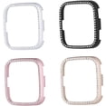 thumbnail image 3 of XYCCA 2 Pcs Étui de Protection Incrusté pour Montre Intelligente, Étui de Montre Résistant aux Chutes, Étui de Protection d'Écran pour Montres Dames Lite, Coque de Montre Intelligente, Cadre de Pare-Chocs-0621, 3 of 5