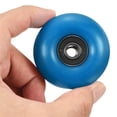 thumbnail image 4 of Unique Bargains Roues de Planche à Roulettes 52mm avec Roulements Roues de Rue pour Skateboards Roue de Croisière 95A, Bleu Noir Lot de 4, 4 of 4