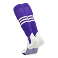 thumbnail image 5 of Baseball Stirrup Socks Pattern B (Purple/White, X-Large) - Purple/White,X-Large, 5 of 5