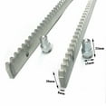 thumbnail image 4 of TABODD 4 Meter Metal Gear Racks for Sliding Gate Opener Operator 4Pcs x 1M 10mm Thick, 4 of 9