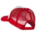 thumbnail image 3 of Mid States Texas Embroidered Foam Mesh Back Cap - Red White Red OSFM, 3 of 5