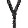 thumbnail image 3 of CTM  Elastic Sequins Clip-End Suspenders (Women), 3 of 3