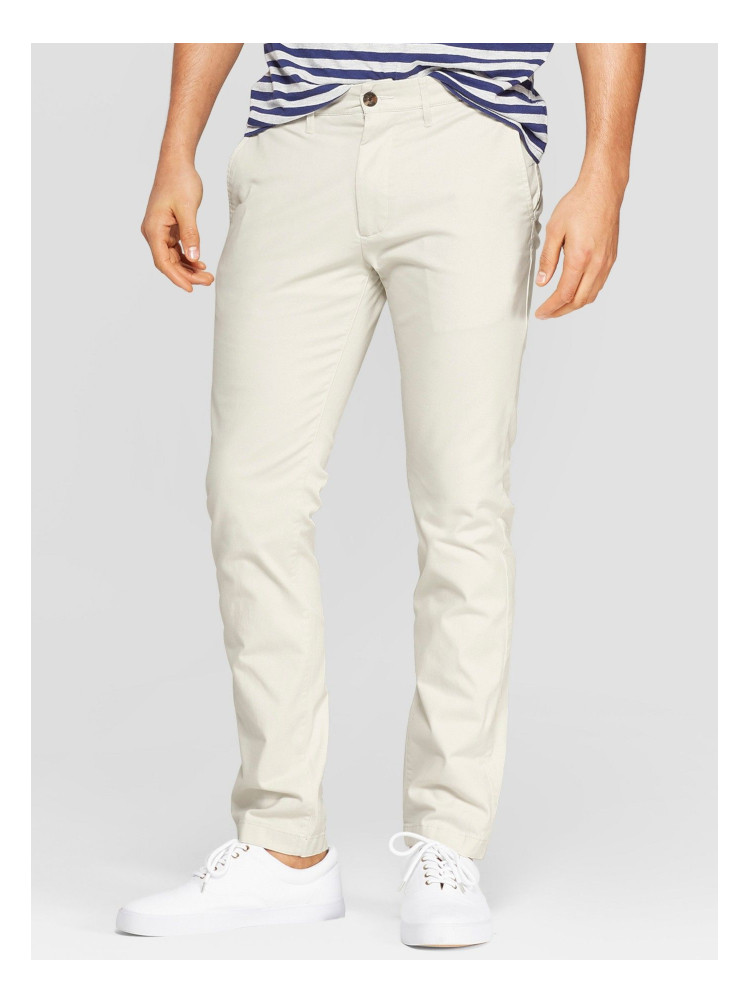 Slim Fit Hennepin Chino Pants, Stone 