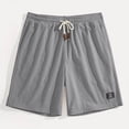 thumbnail image 6 of Gibobby Mens Shorts Men's Linen Shorts Casual Elastic Waist Drawstring Summer Beach Vacation Yoga Golf Shorts with Pockets(XXXL,Grey), 6 of 7