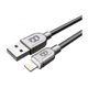 thumbnail image 1 of Cable Metalico Excelente Micro USB V8 Color plata 1 Metro, 1 of 2