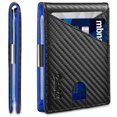 thumbnail image 1 of Cartera Zitahli para hombre con bloqueo RFID de piel y clip para billetes, 1 of 6