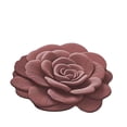 thumbnail image 3 of Modern Non-Slip Washable Floor Mat Doormat Entryway Rug Indoor Door Mat Outdoor Doormat Area Rug Soft Absorbent Durable Low Profile Rose Red Floral Pattern, 3 of 5