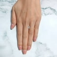 thumbnail image 2 of Certified Real 1 Carat White Zircon Oval Shape Faceted 7x5 mm Loose Gemstone, 2 of 6