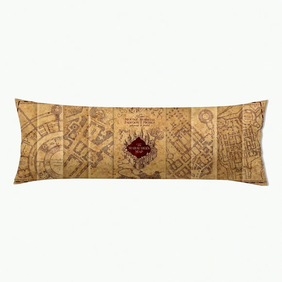 Anime Dreamscape Body Pillowcase - Double Printed Decorative Cushion Cover with Hidden Zipper - Long Pillow Case for Ultimate Comfort and Style