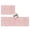Pink, variant on Green Beige Polka Dots Spots 2 Pieces Non-Slip Kitchen Mat Set, Abstract Modern Minimalist Fade Texture Soft Door Mat with Rubber Backing, Dirtproof Rugs for Entrance Doorway, 15.7 x 47.2in