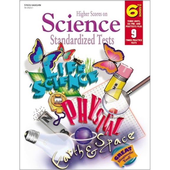 Pre-Owned Higher Scores on Standardized Tests for Science: Reproducible Grade 6 (Paperback) 0739834231 9780739834237