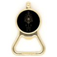 thumbnail image 1 of Ouvre-bouteille en Acier Inoxydable Motif Totem Triangle Géométrique Alien, 1 of 3