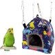 thumbnail image 1 of Loro ardilla guarida de algodón de invierno Bolsa de miel hámster volador mi vecino Totoro erizo Disponible con forro de terciopelo grueso Nido cálido colgante, 1 of 5