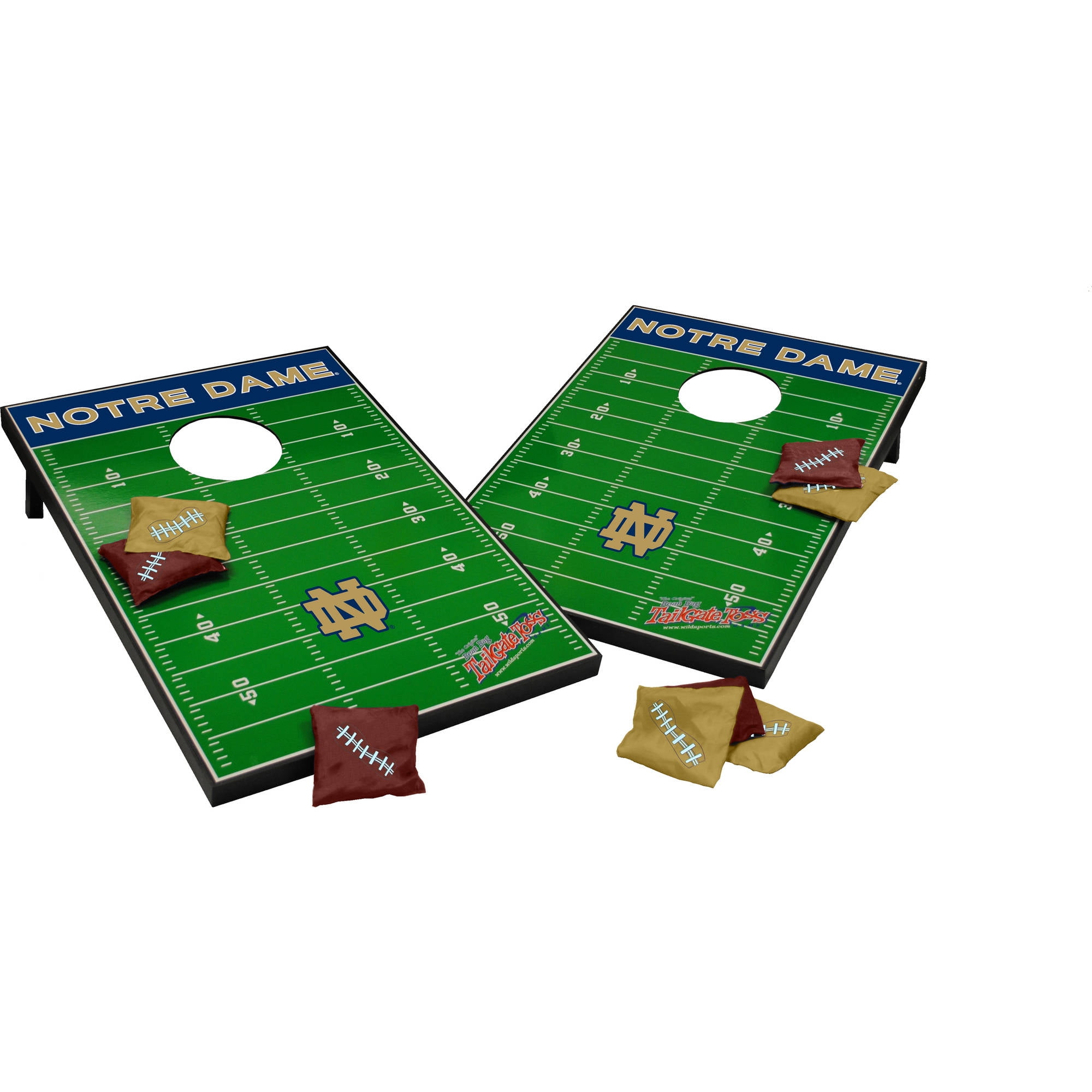 Wild Sports Collegiate Notre Dame 2x3 Field Tailgate Toss by Wild Sports