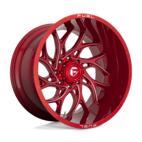 Fuel D742 Runner 22X12 8X165.1 -44Et 71.5Cb Candy Red Milled Wheel