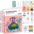 thumbnail image 1 of Kits De Manualidades De Princesas, Actividades Diy, Impresin De Pegatinas, Diseo Colorido, Para Nias De 6 a 12 Aos, Temtica De Princesas, Juguetes Educativos, Regalos Creativos, UKHBMC, 1 of 7