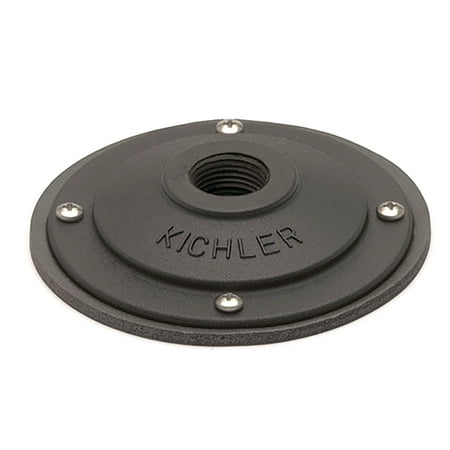 Kichler 15601 Surface Mounting Flange For 12V Or 120V Landscape Fixtures - Bronze