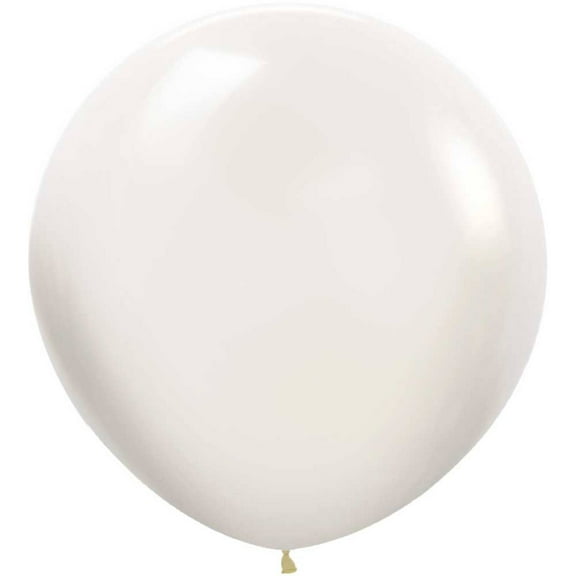 36 inch Sempertex Crystal Clear Latex Balloons (2 Pack) - Party Supplies Decorations