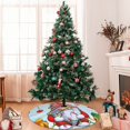 thumbnail image 7 of Yiaed Funny Christmas Gnome Print Christmas Tree Skirt , Tree SkirtsTree Mat for Christmas Winter Holiday Indoor Decorations-36", 7 of 7