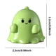 thumbnail image 1 of Adornos pequeños de musgo para Halloween, animales pequeños, lindos y divertidos, accesorios de cerdo fantasma., 1 of 3