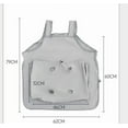 thumbnail image 3 of Summer Pet Hugging Apron for Cats, Breathable Grooming Apron with Openings for Holding and Trimming, 3 of 7