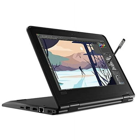 Lenovo ThinkPad Yoga 11e Gen 5 11.6" 2-in-1 Touchscreen Laptop (Intel Pentium N5030, 8GB RAM, 256GB SSD, Webcam) Ruggedized & Water Resistant for Student & School, Type-C, Wi-Fi, IST Pen, Win 11 Home