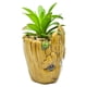 thumbnail image 2 of Maceta Decorativa Cerámica con Planta Artificial, Diseño Groot en 3D, Maceta Decorativa para Hogar, Escuela u Oficina, 2 of 4