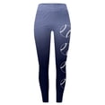 thumbnail image 3 of MKLEKYY Leggings para mujer Leggings estampados para mujer Leggings deportivos de fitness con realce Pantalones de yoga, 3 of 3