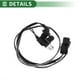 thumbnail image 5 of Sensor de velocidad VSS de Unique Bargains para Mitsubishi Galant 1993-1997 No.MD753102 Negro Resistente, 5 of 6