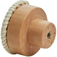 thumbnail image 2 of CNKOO 8-Piece Rattan Furniture Button  White Circular Drawer Handle  Used For Wardrobes  Dressing Cabinet With Screws, 2 of 5