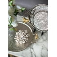 thumbnail image 4 of A&B Home Set of 2 Silver Decorative Tray with Gold Bird 21" x 17" x 4.5", 4 of 4