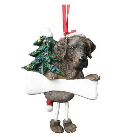 Hand Painted Chocolates - Chocolate Labrador Ornament