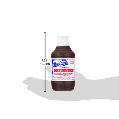 Curley's Famous Hickory BBQ Sauce 20 oz