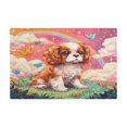 thumbnail image 6 of Qxltty King Charles Spaniel Leather Drying Mat for Kitchen Countertops Coffee Mats Hide Stain Quickly Absorbs Water Tableware Decor, 6 of 6