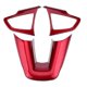 thumbnail image 1 of Blue Color Aluminium Alloy Car Fuel Tank Outer Decoration Cover Trim Fits For Land rover, 1 of 4