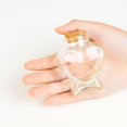 thumbnail image 3 of Fjnatinh Botella De Vidrio En Forma De Corazón Con Tapón De Corcho, Frascos Decorativos Pequeños De 50 Ml Para Decoración Del Hogar, Manualidades, Mini Mensaje Lindo, Tarro De Deseos, Regalo De Boda,, 3 of 5