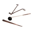 thumbnail image 3 of 3pcs Candle Accessory Set Stainless Steel Care Kit 3 in 1 Bronze Scented Candles Trimmer Set, 3 of 14