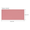 thumbnail image 2 of Uxcell 28"x14" Desk Mat Protector, Non-Slip Waterproof Mouse Pad Writing Mat for Office Home, Pink, 2 of 5