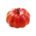 thumbnail image 2 of Fall Artificial Pumpkins Harvest Pumpkin Faux Foam Pumpkin for Fall Autumn Season Halloween Thanksgiving Harvest Holiday Festive Tabletop Decoration 6.5x9cm Dark Orange, 2 of 9
