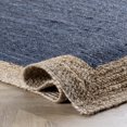 thumbnail image 5 of nuLOOM Eleonora Casual Jute Area Rug, 3' x 5', Eleonora Navy, 5 of 9
