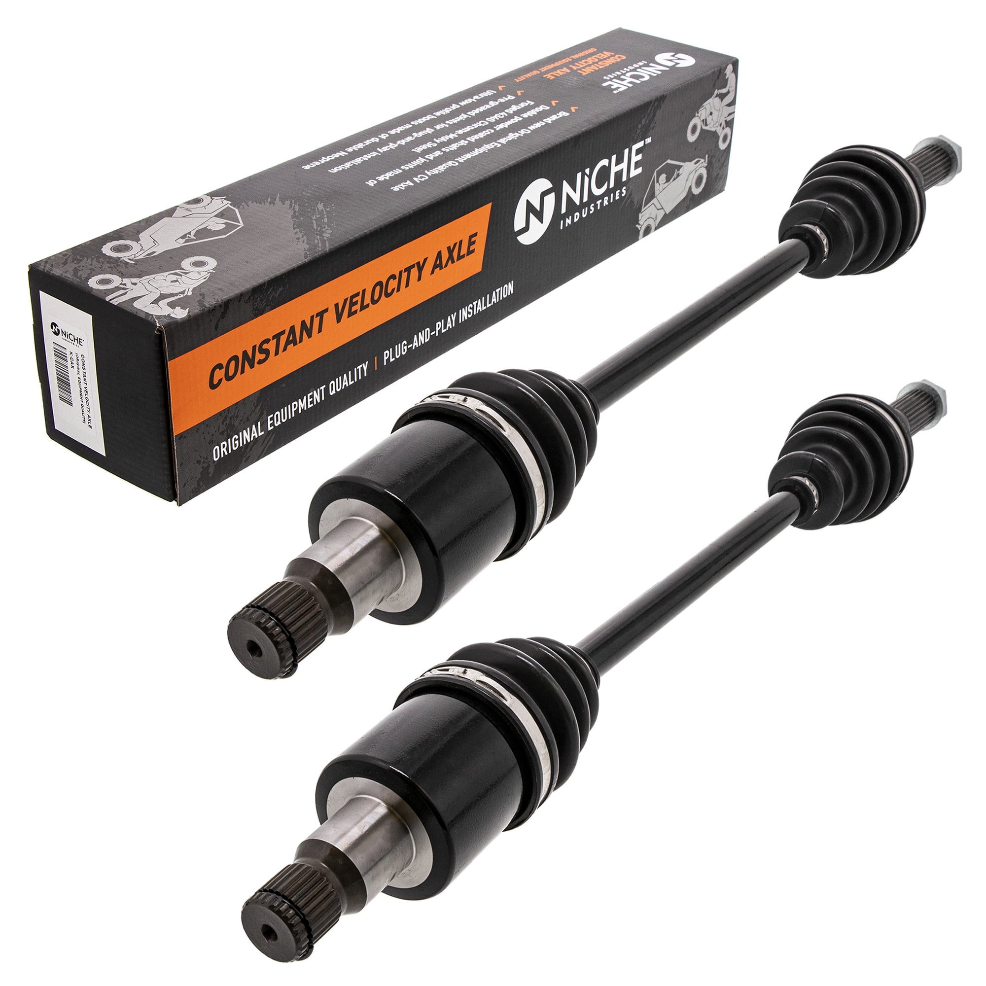 Niche Front Rear CV Axle Set Kit for Polaris RZR 4 800 UTV MK1000907