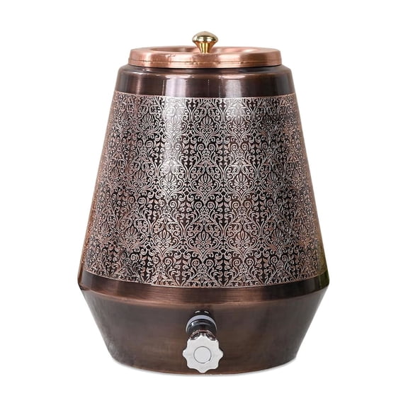Radanya Copper Ayurvedic Health Benefits 8 Liter Water Dispenser