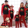 thumbnail image 1 of Conjuntos de pijamas navideños familiares a juego Grinch 2024, pijama de Grinch con parte superior y pantalones de pijama a cuadros, pijama de Grinch para niños y adultos para la familia, 8 Años, 1 of 4