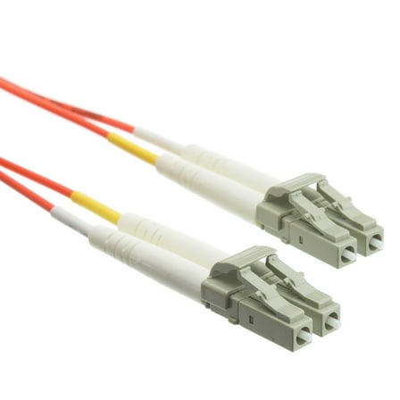 Fiber Optic Cable, Lc - Lc, Multimode, Duplex, 50 By 125, 2 Meter (6.6 Foot)
