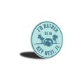 thumbnail image 3 of Rather Be in Key West Sunset Novelty Decor, Metal Wall Sign - 12" Circle, 3 of 4